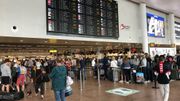 Le hall des départs de l'aéroport de Bruxelles-National ce mercredi 1er juillet. Le hall des départs de l'aéroport de Bruxelles-National ce mercredi 1er juillet.