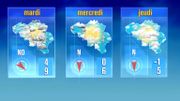 Météo de ce lundi : grisaille, faible pluie et vent sensible Météo de ce lundi : grisaille, faible pluie et vent sensible