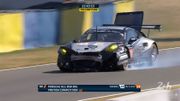 Sa Porsche violemment percutée, Lémeret ne pourra pas disputer les 24 Heures du Mans Sa Porsche violemment percutée, Lémeret ne pourra pas disputer les 24 Heures du Mans
