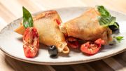 Tuto du chef : Samoussa olives tomates Tuto du chef : Samoussa olives tomates