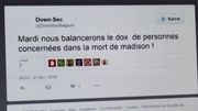 La "croisade" de Killer pour dénoncer les harceleurs de Madison. La "croisade" de Killer pour dénoncer les harceleurs de Madison.