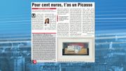Pour cent Euros , t'as un Picasso Pour cent Euros , t'as un Picasso