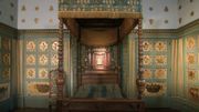 La Chambre bleue, rappel de la Renaissance française La Chambre bleue, rappel de la Renaissance française