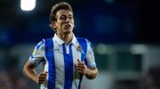 Mikel Oyarzabal, l'ailier gauche de la Real Sociedad Mikel Oyarzabal, l'ailier gauche de la Real Sociedad