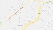 Le projet prévoit la mise en sens unique de Charleroi vers Mont-sur-Marchienne de la portion surlignée en rouge Le projet prévoit la mise en sens unique de Charleroi vers Mont-sur-Marchienne de la portion surlignée en rouge