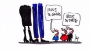 Illustration du débat de Mise au Point, par Pierre Kroll Illustration du débat de Mise au Point, par Pierre Kroll