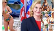 Kolinda Grabar-Kitarovic, la président croate, star du web pour son fair-play... et ses fausses photos en bikini Kolinda Grabar-Kitarovic, la président croate, star du web pour son fair-play... et ses fausses photos en bikini