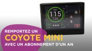Concours: remportez un Coyote Mini Concours: remportez un Coyote Mini