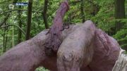 Une statue d'un homme en érection suscite la polémique à Anvers Une statue d'un homme en érection suscite la polémique à Anvers