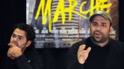 Nabil Ben Yadir avec Jamel Debbouze Nabil Ben Yadir avec Jamel Debbouze