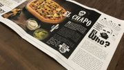Publicité pour la pizza El Chapo Publicité pour la pizza El Chapo