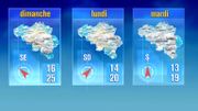 Météo du week-end : jusqu’à 25 °C à l’ombre Météo du week-end : jusqu’à 25 °C à l’ombre
