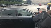 Le président du SP.a John Crombez arrive au Palais Le président du SP.a John Crombez arrive au Palais