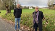 Gauthier Ervyn (à gauche) et Dominique Maricq (à droite) défendent le projet alternatif de l'ASBL Fondation La Ferrière. Gauthier Ervyn (à gauche) et Dominique Maricq (à droite) défendent le projet alternatif de l'ASBL Fondation La Ferrière.