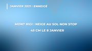 Janvier 2021 : beaucoup de précipitations et peu de soleil Janvier 2021 : beaucoup de précipitations et peu de soleil