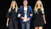 Eugenie Bouchard, Laurens Pannecoucke et Kristina Mladenovic Eugenie Bouchard, Laurens Pannecoucke et Kristina Mladenovic