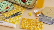 On l'appelle "beewrap" et c'est hyper facile à réaliser soi-même ! On l'appelle "beewrap" et c'est hyper facile à réaliser soi-même !
