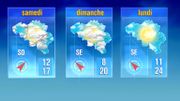 Temps sec samedi, dimanche et lundi, hausse des maximas Temps sec samedi, dimanche et lundi, hausse des maximas