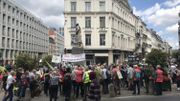 Une centaine de grands-parents manifestent pour le climat ce jeudi après-midi à Bruxelles Une centaine de grands-parents manifestent pour le climat ce jeudi après-midi à Bruxelles