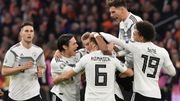 L'Allemagne bat les Pays-Bas au bout d'un match spectaculaire, superbe but de Gnabry L'Allemagne bat les Pays-Bas au bout d'un match spectaculaire, superbe but de Gnabry