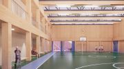 La salle de sport qui sera partagée entre les pompiers et les habitants d'Anderlecht La salle de sport qui sera partagée entre les pompiers et les habitants d'Anderlecht