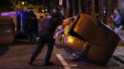 Échauffourées à Barcelone à la fin de la manifestation indépendantiste Échauffourées à Barcelone à la fin de la manifestation indépendantiste