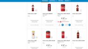 Même sur le site d'achat en ligne "Collect and Go", certains produits Coca-Cola commencent à manquer chez Colruyt Même sur le site d'achat en ligne "Collect and Go", certains produits Coca-Cola commencent à manquer chez Colruyt