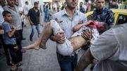 De nombreux enfants palestiniens sont victimes de l'offensive israélienne, dans la Bande de Gaza De nombreux enfants palestiniens sont victimes de l'offensive israélienne, dans la Bande de Gaza