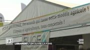 Une affiche dénonçant l'accord avec le Mercosur Une affiche dénonçant l'accord avec le Mercosur