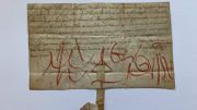 Un précieux parchemin de l’empereur Baudouin II de Constantinople de retour à Namur Un précieux parchemin de l’empereur Baudouin II de Constantinople de retour à Namur