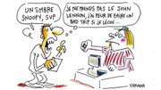 Un timbre Snoopy ou un timbre John Lennon ? Un timbre Snoopy ou un timbre John Lennon ?