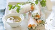 Recette : Rouleaux de printemps au Reblochon Recette : Rouleaux de printemps au Reblochon