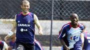 Zinedine Zidane et Claude Makelele avec les Bleus Zinedine Zidane et Claude Makelele avec les Bleus