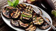Des aubergines grillées Des aubergines grillées