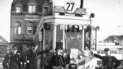 Le tram 27 en 1945 Le tram 27 en 1945