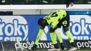Mpoku visé par des projectiles à Bruges. Mpoku visé par des projectiles à Bruges.