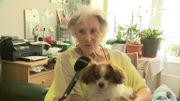 Le chien de Nelly Detry l'accompagne partout. Le chien de Nelly Detry l'accompagne partout.