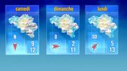 Météo de ce vendredi:un ciel temporairement plus nuageux Météo de ce vendredi:un ciel temporairement plus nuageux
