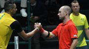Darcis s'incline avec les honneurs face à Kyrgios, la Belgique menée par l'Australie Darcis s'incline avec les honneurs face à Kyrgios, la Belgique menée par l'Australie