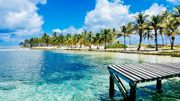 "Half Moon Caye", une île paradisiaque, au cœur du récif bélizien, classé patrimoine mondial par l'Unesco. "Half Moon Caye", une île paradisiaque, au cœur du récif bélizien, classé patrimoine mondial par l'Unesco.