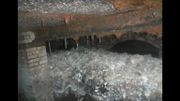 Image du "fatberg" de Sidmouth, au Sud-ouest du Royaume-Uni Image du "fatberg" de Sidmouth, au Sud-ouest du Royaume-Uni