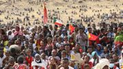 Réfugiés éthiopiens du Tigré, dans le camp d'Um Raquba, au Soudan, le 18 février dernier Réfugiés éthiopiens du Tigré, dans le camp d'Um Raquba, au Soudan, le 18 février dernier