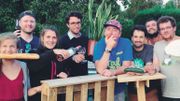 L’équipe du Stoemp Festival, de gauche à droite : Juliette, Tim, Camille, Olivier, Jonathan, Quentin, Corentin et Diego L’équipe du Stoemp Festival, de gauche à droite : Juliette, Tim, Camille, Olivier, Jonathan, Quentin, Corentin et Diego