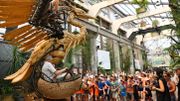 A Nantes, la construction du monumental Arbre aux hérons est lancée A Nantes, la construction du monumental Arbre aux hérons est lancée