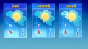 Très belle douceur jeudi et vendredi ainsi que le week-end Très belle douceur jeudi et vendredi ainsi que le week-end