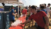 Le ravitaillement est le bienvenu à la Sandrace à Mont-Saint-Guibert Le ravitaillement est le bienvenu à la Sandrace à Mont-Saint-Guibert