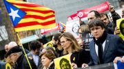 300 manifestants à Bruxelles en soutien aux indépendantistes catalans condamnés 300 manifestants à Bruxelles en soutien aux indépendantistes catalans condamnés