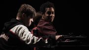 Fabian Leenders et Tom Adjibi dans "La reprise" de Milo Rau Fabian Leenders et Tom Adjibi dans "La reprise" de Milo Rau