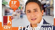 Mohamed El Hamrouni, ex-candidat cdH. Mohamed El Hamrouni, ex-candidat cdH.
