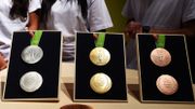 Les médailles des Jeux Olympiques de Rio, en 2016 Les médailles des Jeux Olympiques de Rio, en 2016